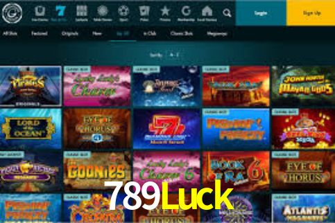 Interface do App 789Luck